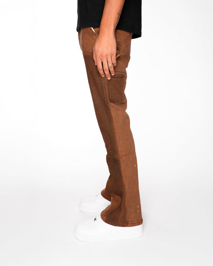 RAGE BROWN FLARE DENIM