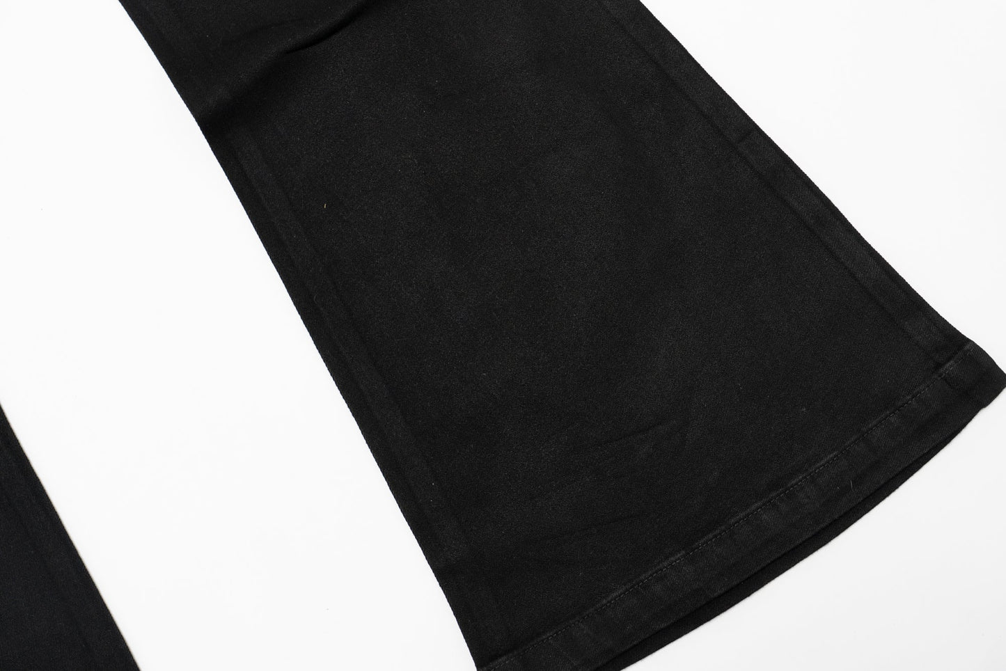 BLACK SUPERFLARE DENIM