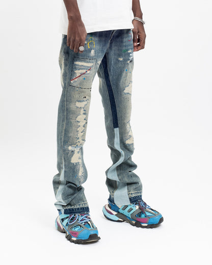 HUNCHO FLARED DENIM
