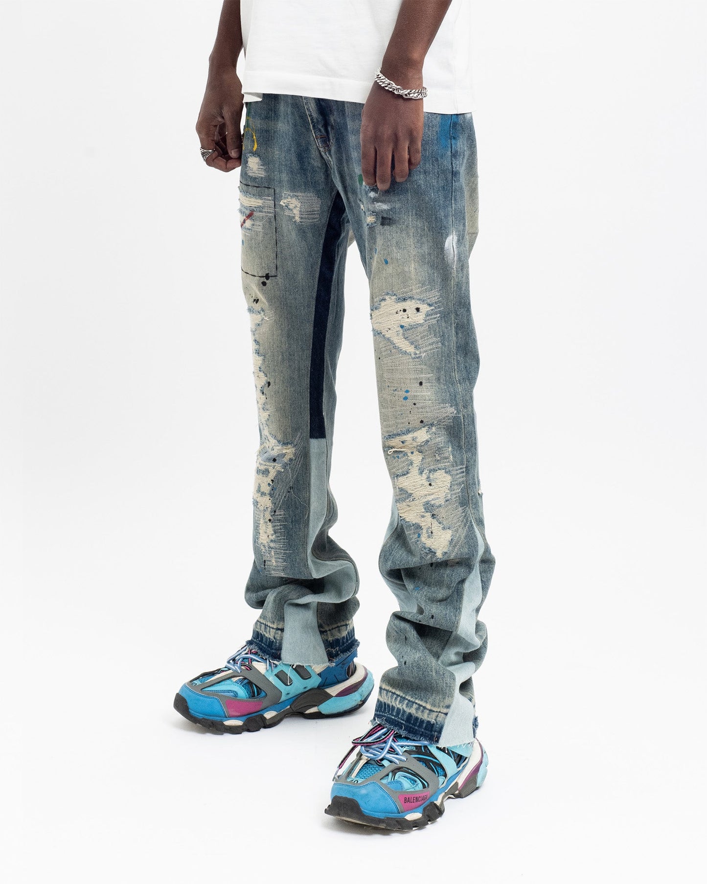HUNCHO FLARED DENIM