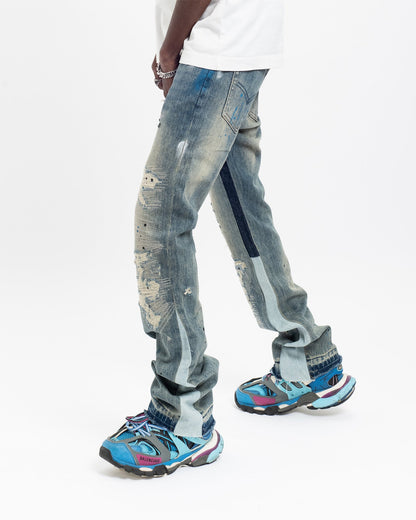HUNCHO FLARED DENIM
