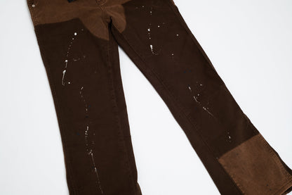 RAGE BROWN FLARE DENIM